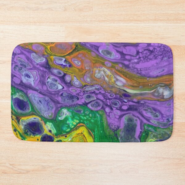Item preview, Colorful abstract fluid paint  designed and sold by baksuart.