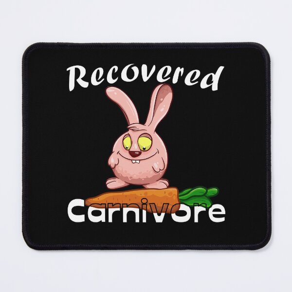 Item preview, Vegan Valentines It Is So Vegan It's So Vegan Recovered Carnivore Rabbit Lovestruck By Carrot designed and sold by Sonatablue.