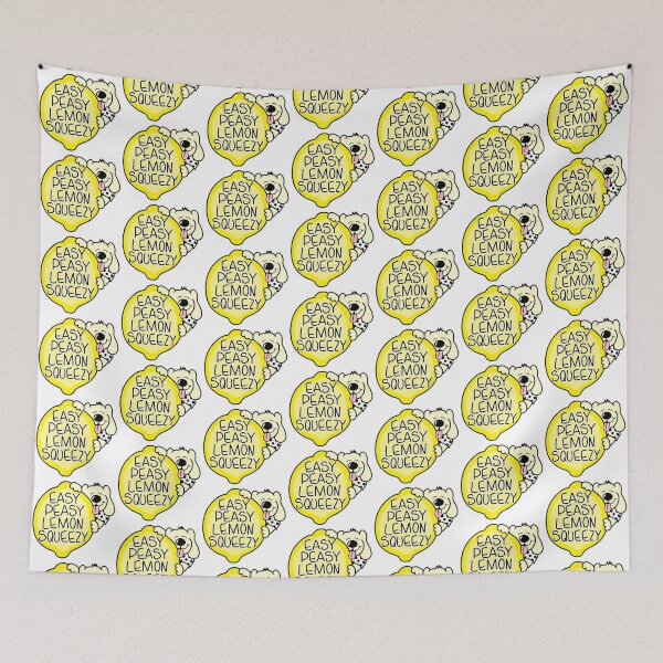Item preview, Easy Peasy Lemon Squeezy designed and sold by JoyfulDaisy.