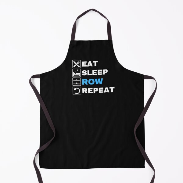 Item preview, Eat Sleep Row Repeat, Blue, Erg Rowing Crew, Rowing Oar, Row Crew designed and sold by Cryptohaven.