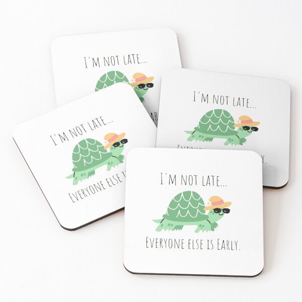 Item preview, Everyone else is early turtle designed and sold by whyNautDesigns.