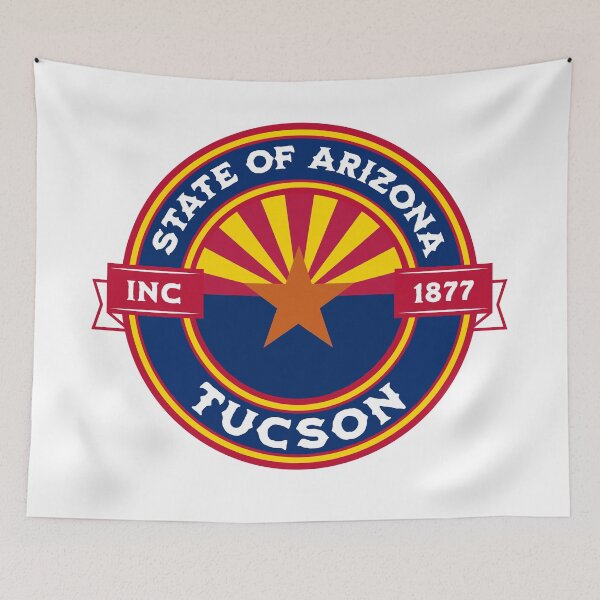 Item preview, Tucson Arizona State Flag Design designed and sold by NewNomads.