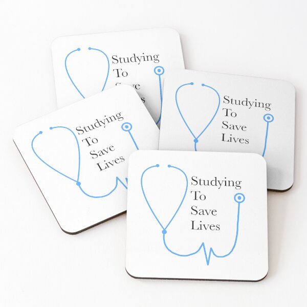 Item preview, Studying to Save Lives designed and sold by peachesandfizz.