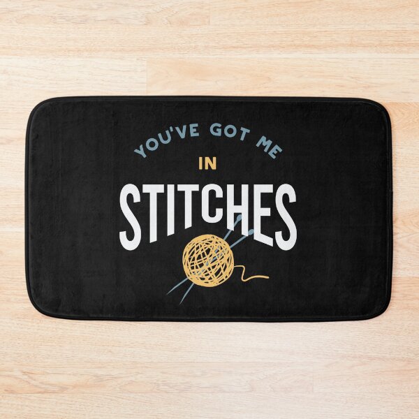 Item preview, Knitting Pun You've Got Me in Stitches designed and sold by whyitsme.