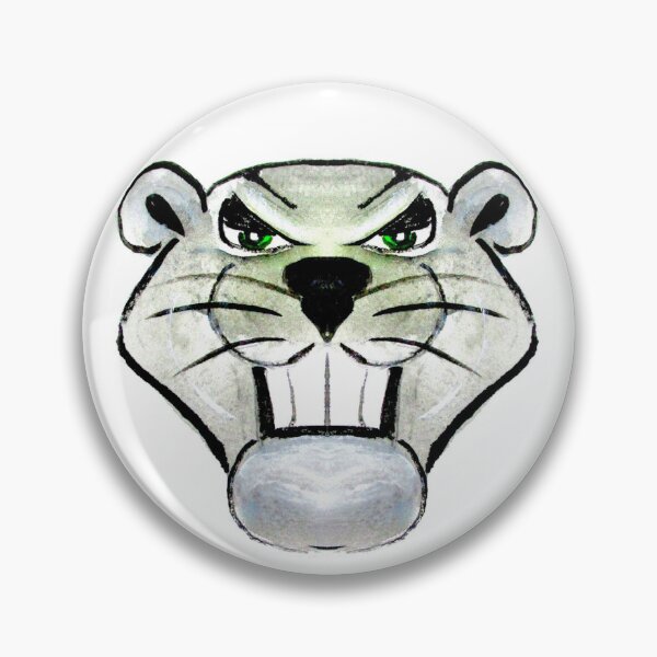 Item preview, Panther Team mascot designed and sold by PaintedbyCarol.
