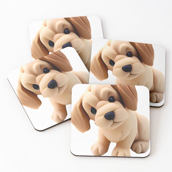 Item preview, Cute Toy Puppy Clay Look designed and sold by elektrobob.