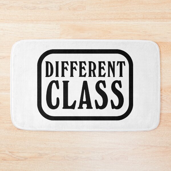 Item preview, Different Class 90s black Britpop english indie design designed and sold by ModSupporters.