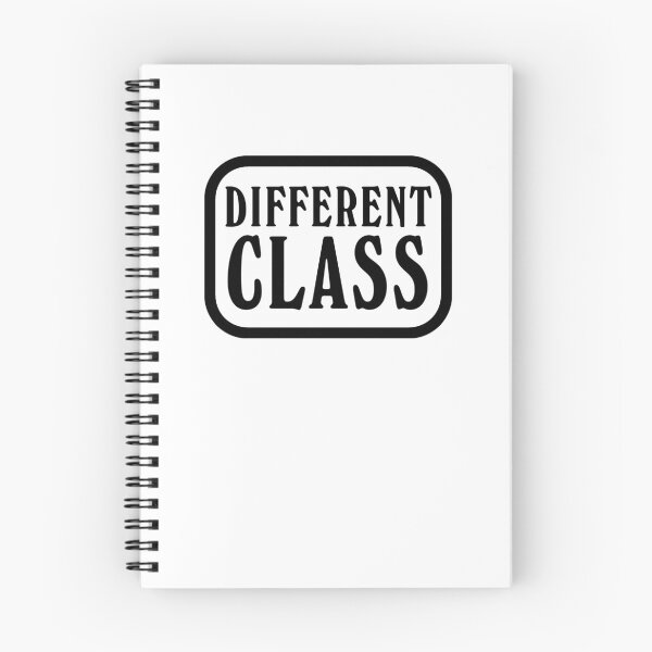 Item preview, Different Class 90s black Britpop english indie design designed and sold by ModSupporters.