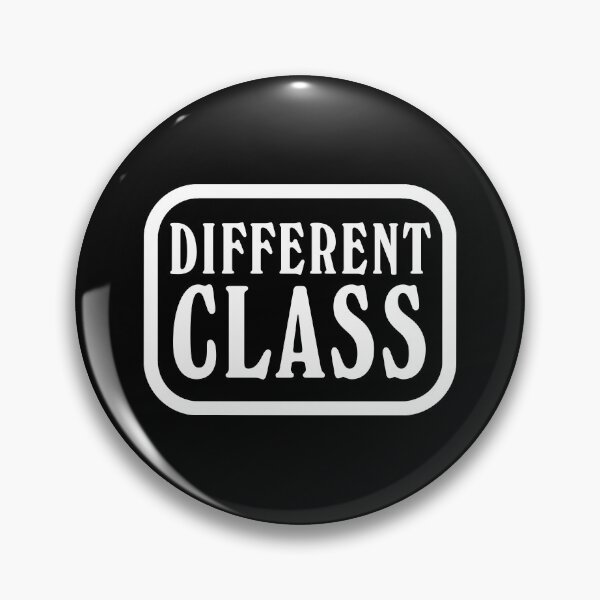 Item preview, Different Class 90s white Britpop english indie design designed and sold by ModSupporters.