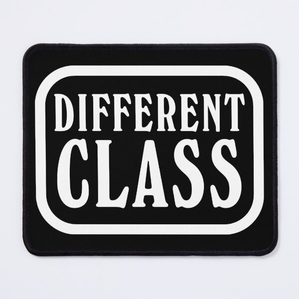 Item preview, Different Class 90s white Britpop english indie design designed and sold by ModSupporters.