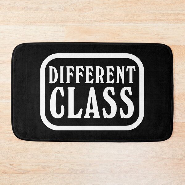 Item preview, Different Class 90s white Britpop english indie design designed and sold by ModSupporters.