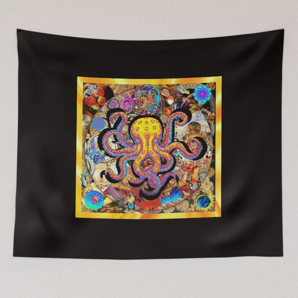 Item preview, pop octopus designed and sold by thierrycollages.