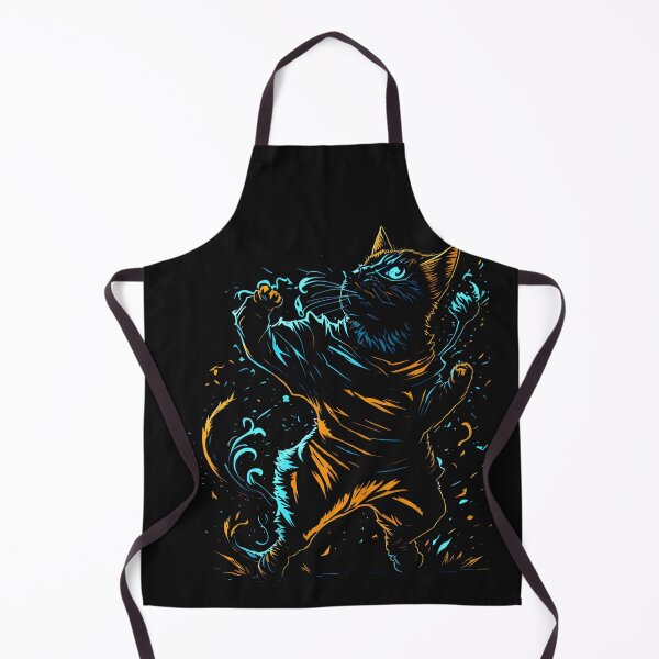 Item preview, Cat Daddy Black Cat Vintage Eighties Style Cat Retro III - Our Funny & Cute Cat Design designed and sold by Chromatic-Art.