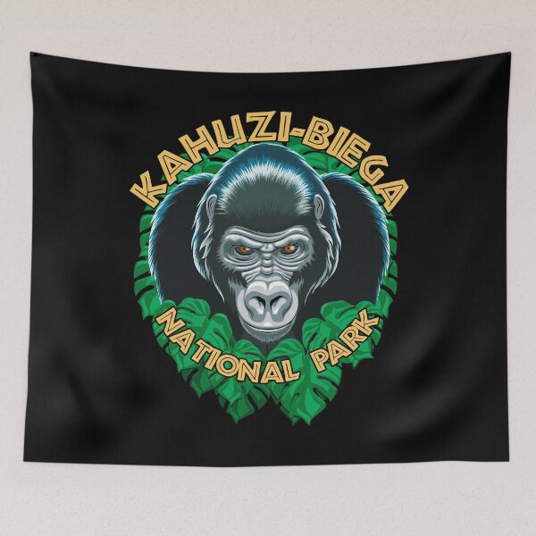 Item preview, Gorilla's Face | Kahuzi-Biega National Park designed and sold by TMBTM.