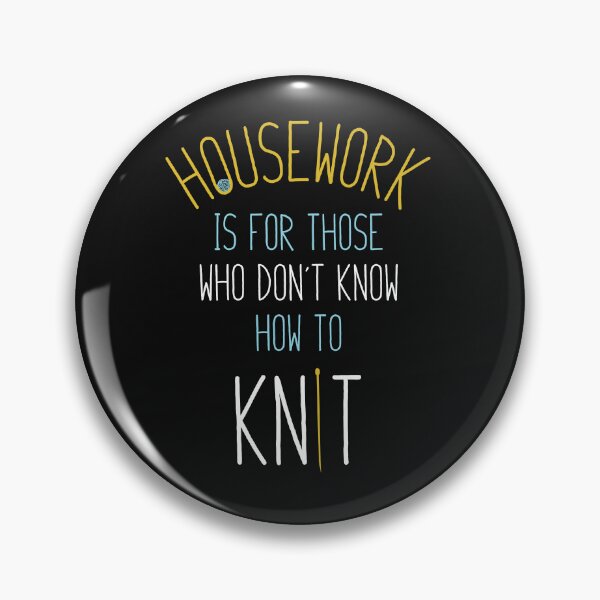 Item preview, Funny Knitting Saying for Knitters designed and sold by whyitsme.