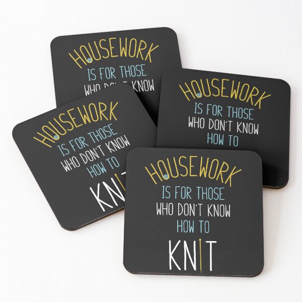 Item preview, Funny Knitting Saying for Knitters designed and sold by whyitsme.