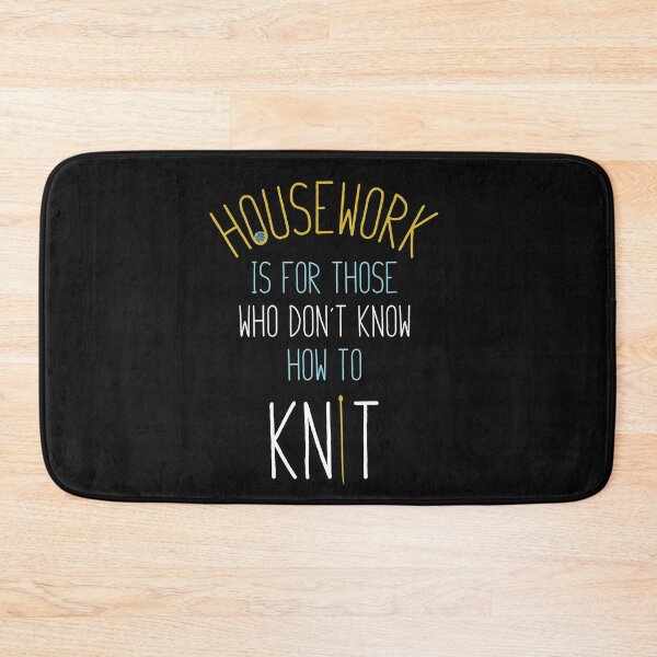 Item preview, Funny Knitting Saying for Knitters designed and sold by whyitsme.