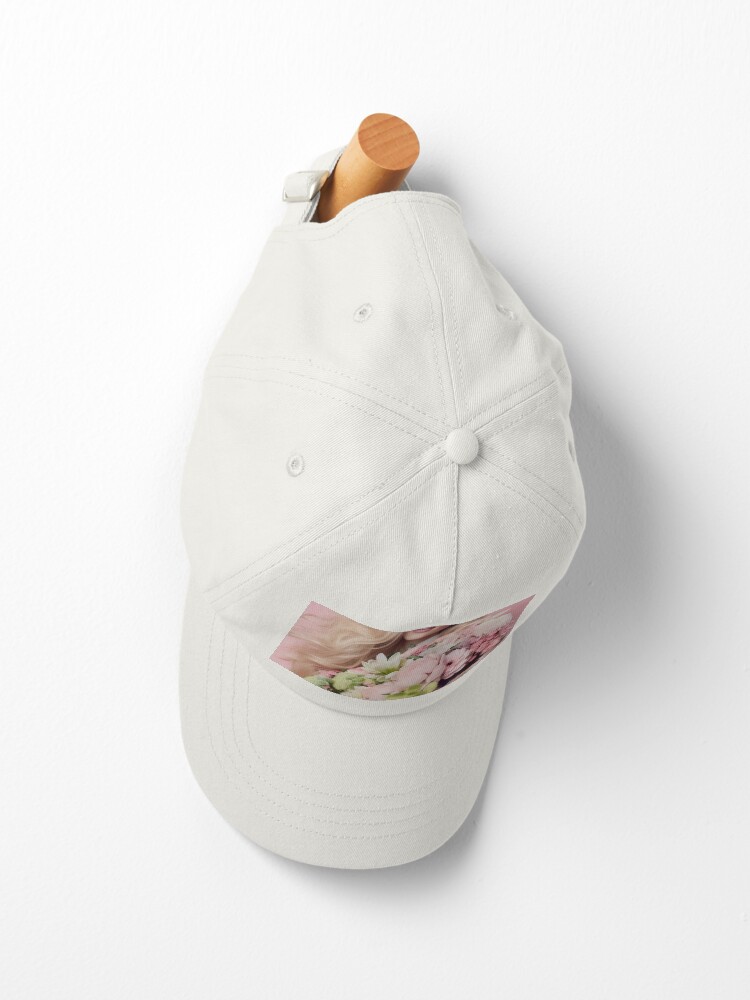 Thumbnail 2 of 7, Cap, Women with bouquet designed and sold by alicemonbercomp.
