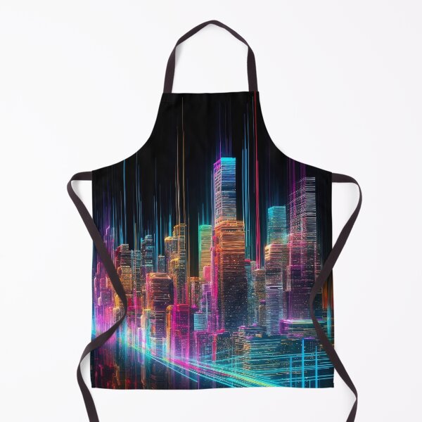 Item preview, Ultra modern cityscape v02 neon designed and sold by Roberts Birze.