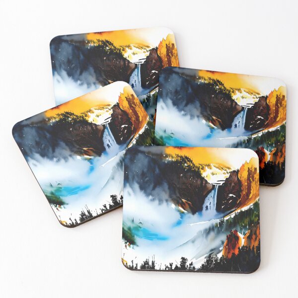 Item preview, Yellowstone National Park designed and sold by DmBWatercolours.