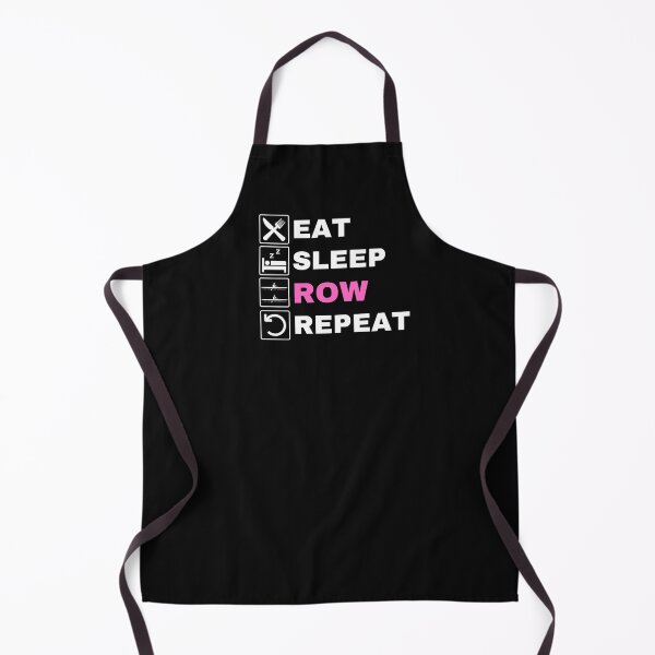 Item preview, Eat Sleep Row Repeat, Pink, Erg Rowing Crew, Rowing Oar, Row Crew designed and sold by Cryptohaven.