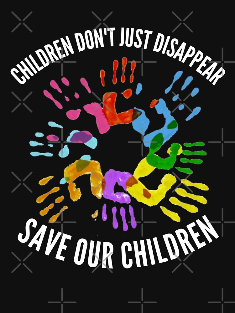 Disover Children Don't Just Disappear - Save Our Children  | Essential T-Shirt 