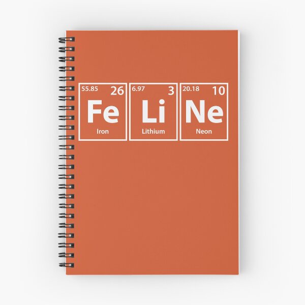 Item preview, Feline (Fe-Li-Ne) Periodic Elements Spelling designed and sold by cerebrands.