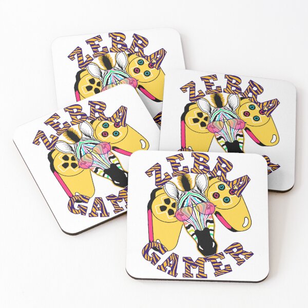 Item preview, Zebra Gamer - Retro Style Design Game controller designed and sold by ElLocoMus.