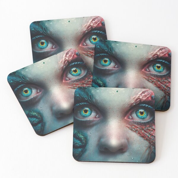 Item preview, Evil Mermaid Eyes Closeup  designed and sold by DoctorRot.