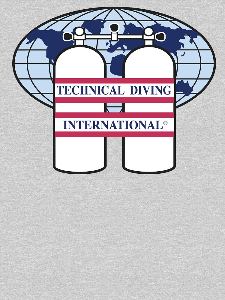 "Technical Diving International (TDI) TDI Original Logo Merch" Tshirt