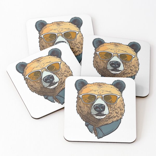 Item preview, Bear with sunglasses designed and sold by FreakyMouse976.