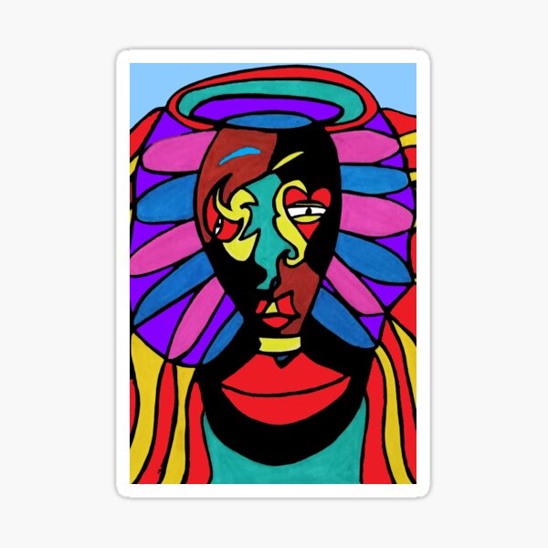 Item preview, Stained Glass Drummer designed and sold by ZunZunArt.