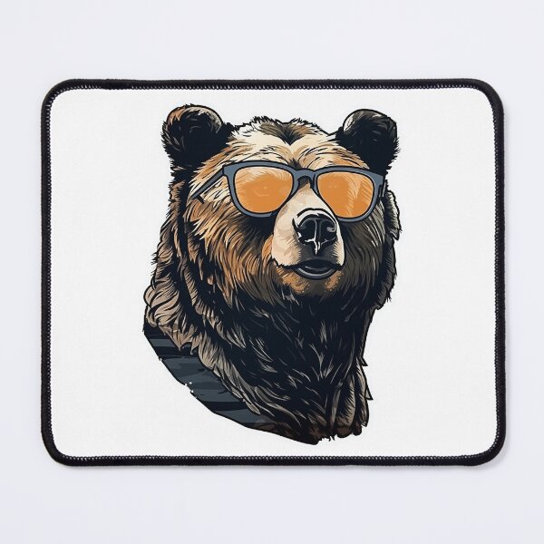 Item preview, Bear with sunglasses designed and sold by FreakyMouse976.