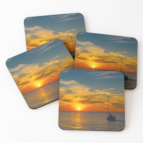 Item preview, Leaving Harbour as the Sun Goes Down designed and sold by Brian Shaw.