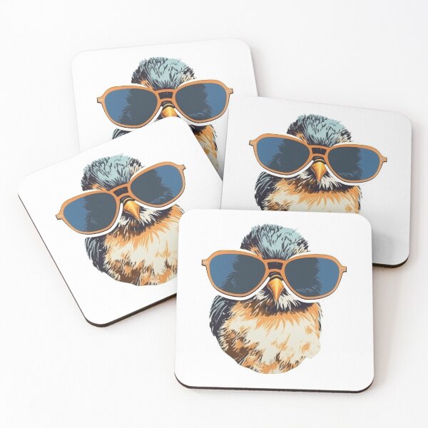 Item preview, Bird with sunglasses designed and sold by FreakyMouse976.