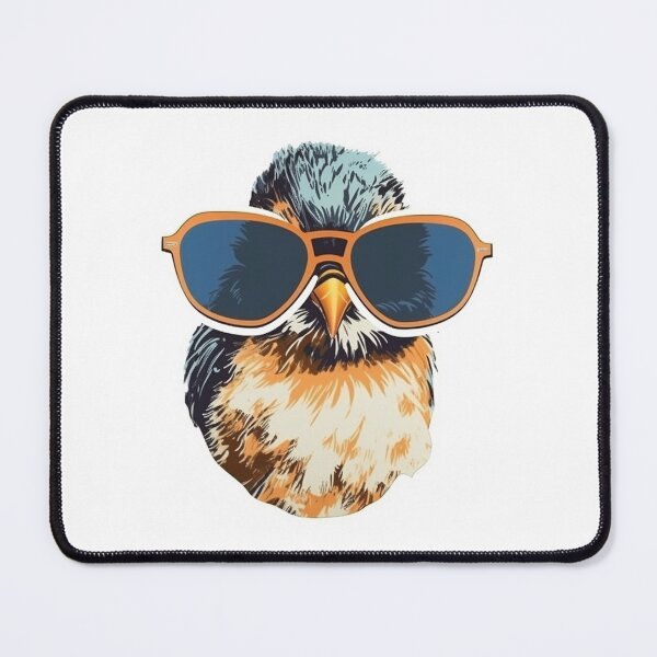 Item preview, Bird with sunglasses designed and sold by FreakyMouse976.