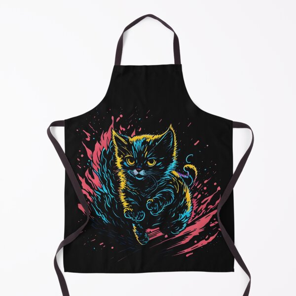 Item preview, Cat Daddy Black Cat Vintage Eighties Style Cat Retro II- Our Funny & Cute Cat Design designed and sold by Chromatic-Art.