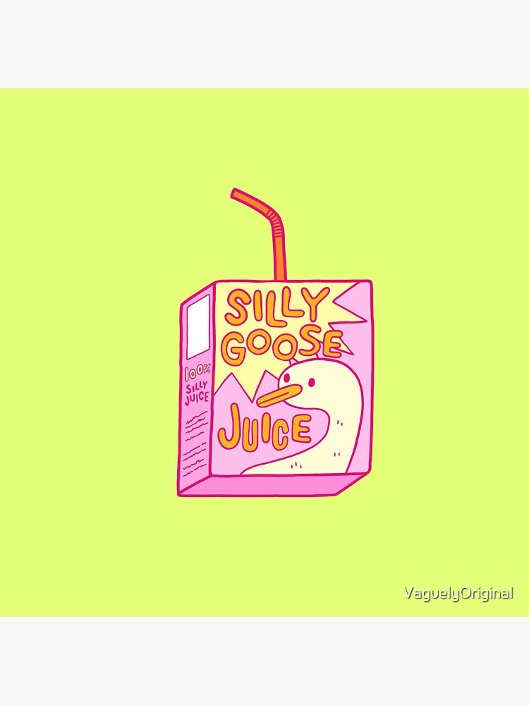 Thumbnail 3 of 3, Pin, Silly Goose Juice designed and sold by VaguelyOriginal.