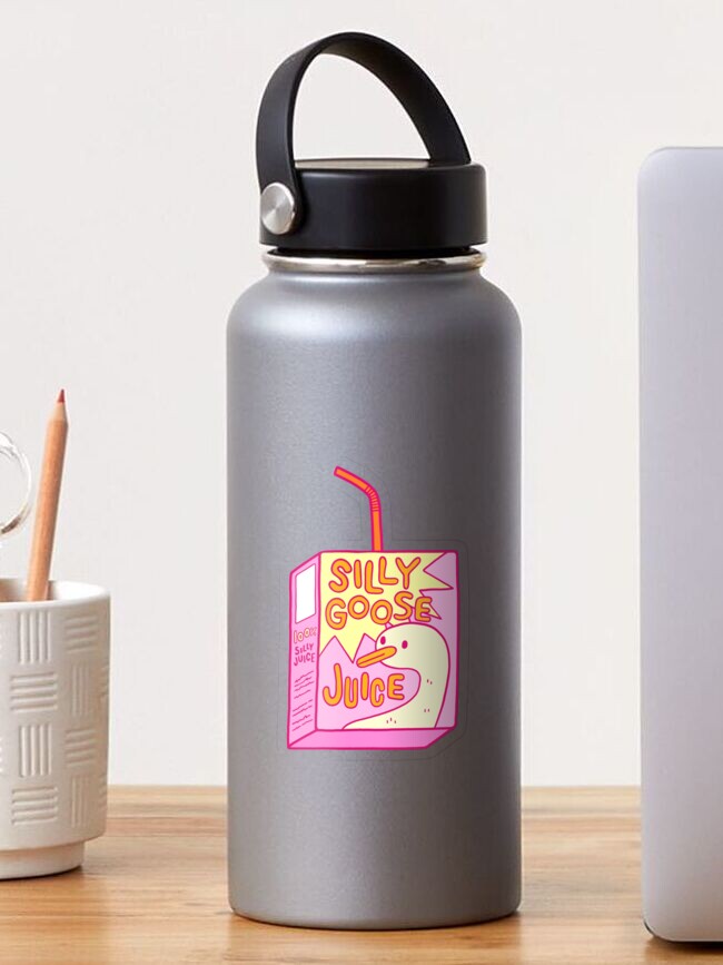 Thumbnail 1 of 3, Sticker, Silly Goose Juice designed and sold by VaguelyOriginal.