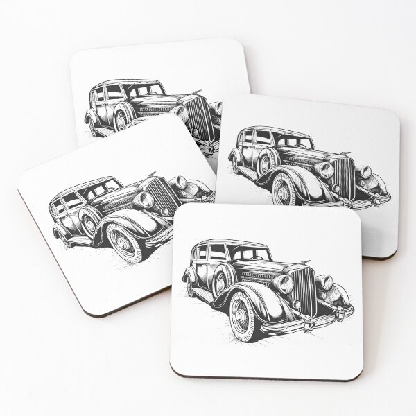 Item preview, Vintage Car Retro Automobile Classic Auto designed and sold by shashtopia.