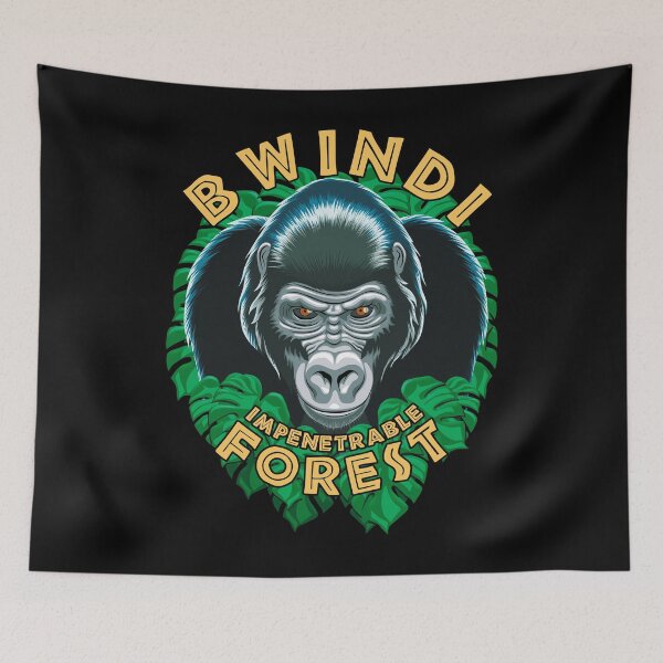 Item preview, Gorilla's Face | Bwindi National Park In Uganda designed and sold by TMBTM.