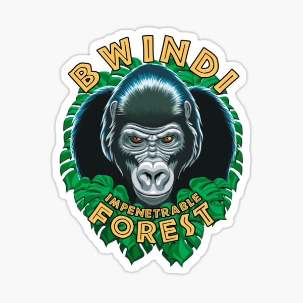 Item preview, Gorilla's Face | Bwindi National Park In Uganda designed and sold by TMBTM.