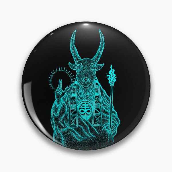 Item preview, The Baphomet (blue print) designed and sold by RiotartSWE.
