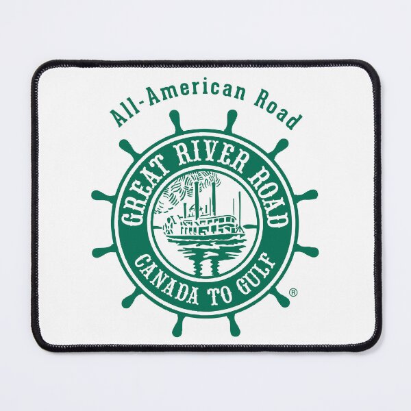 Item preview, Great River Road - Paddle Wheel Logo - Green designed and sold by Great River Road Store.