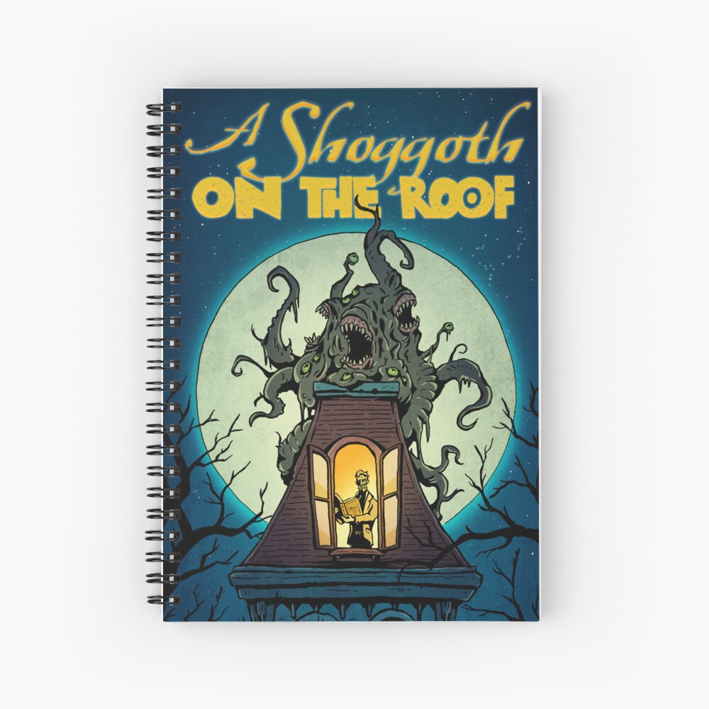 Item preview, Spiral Notebook designed and sold by HPLHS.
