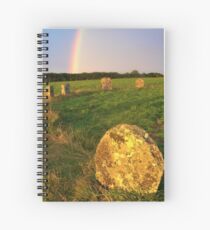 Merry maidens Stone Circle, Cornwall Spiral Notebook
