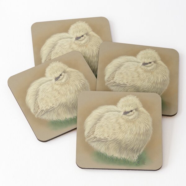 Item preview, Cappuccino - A Silkie Hen designed and sold by Emma Curtis.