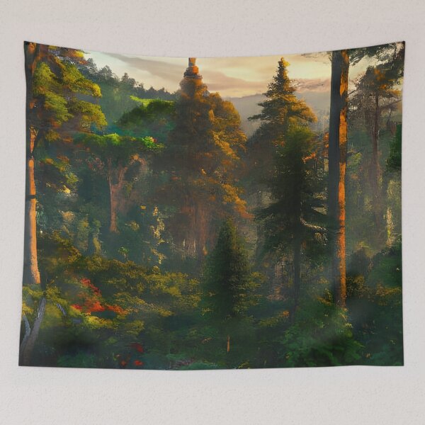Item preview, Wild undiscovered forest designed and sold by brandway.