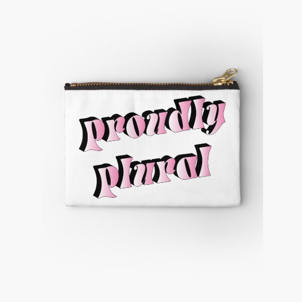 Item preview, Proudly Plural - Pink designed and sold by spappo.
