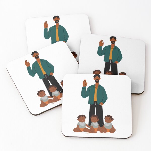 Item preview, this dad loves his triplets|father designed and sold by Zshope.
